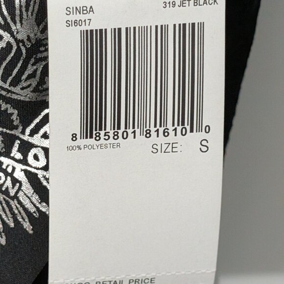 Buffalo David Bitton Black Velvet Burnout Top - Rock Luxe Style! 🖤 - Picture 9 of 9